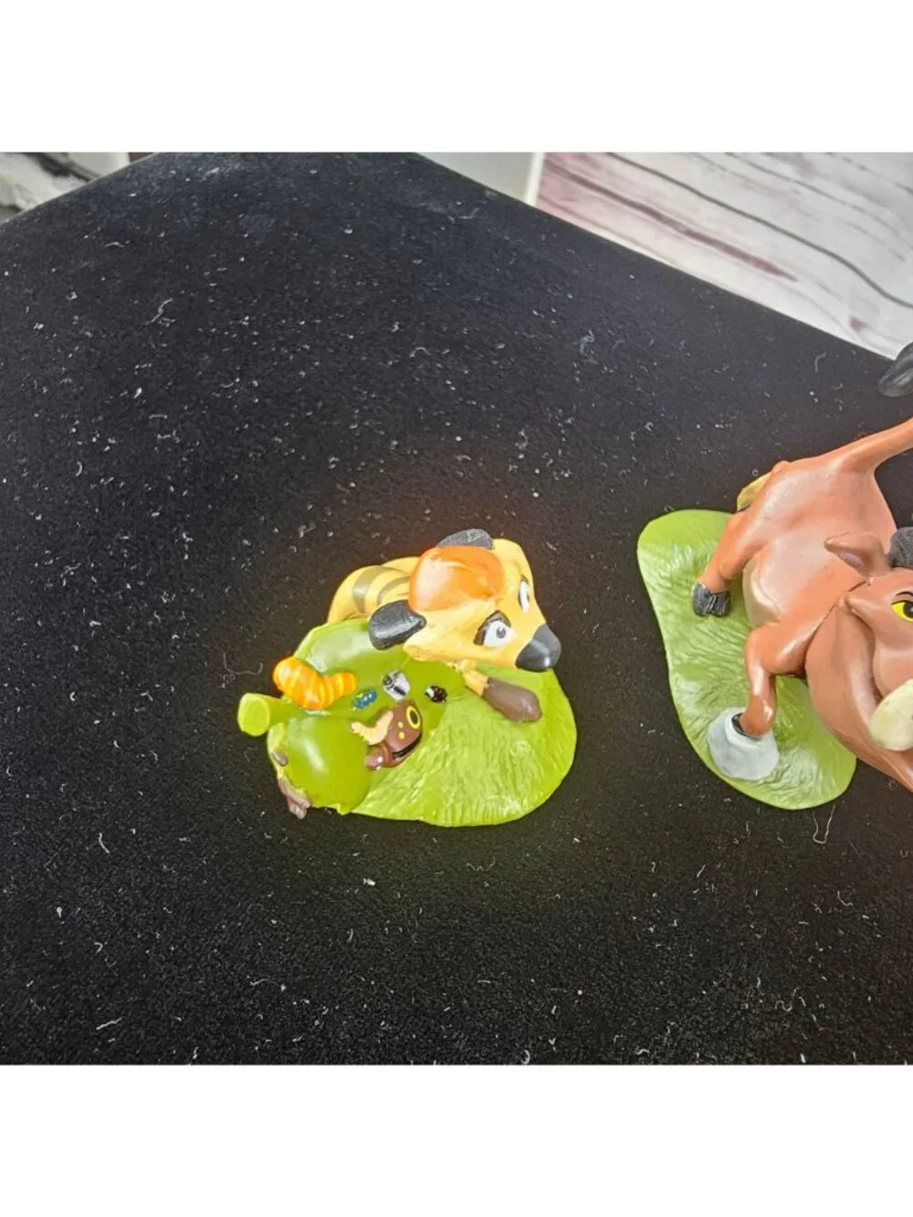 Disney Lion King Figurine Set Simba Scar Pumbaa Timon Rafiki Hyenas Vintage 1990